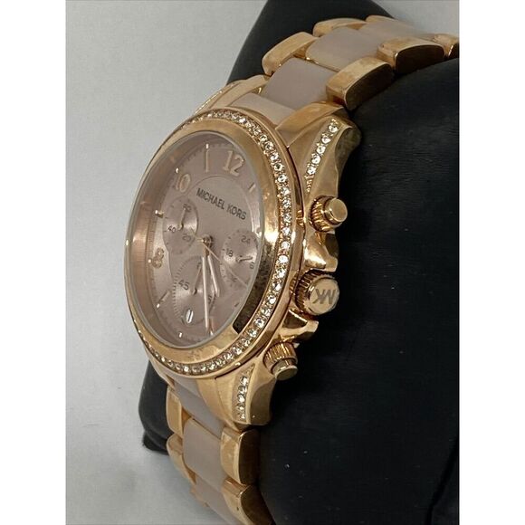 Michael Kors Blair MK5943 Women's Stainless Steel Analog Dial Quartz Watch JK400 - Picture 4 of 12